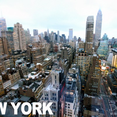 View from 44th Floor New Yorker Hotel