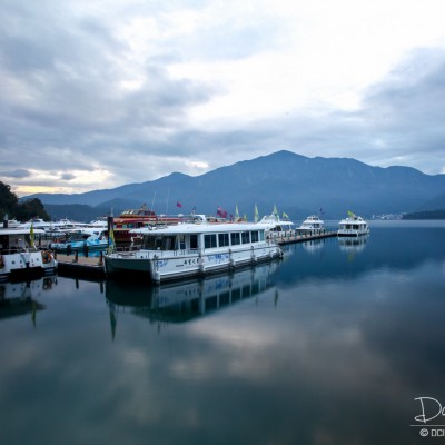 Sun Moon Lake before sunrise